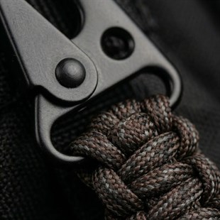 Askeri Karabinalı Paracord Anahtarlık ve Çanta Askısı - Pöh Kamuflaj