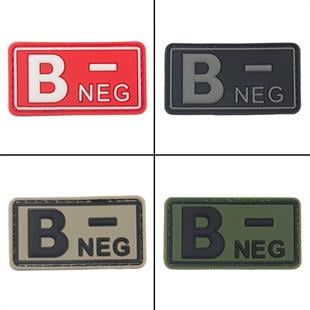 B RH (-) Negatif Kan Grubu Patch Arma