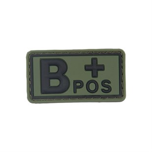 B RH (+) Pozitif Kan Grubu Patch Arma