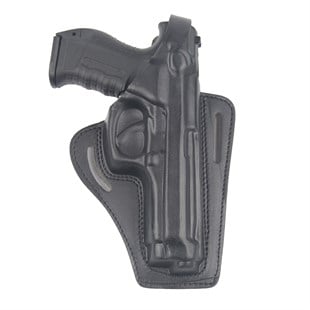 Beretta F 92 Deri Tabanca Kılıfı Siyah Baskılı Kapalı