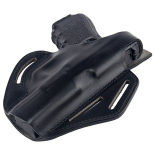 Beretta F92 Deri Tabanca Kılıfı Tam Kelebek Siyah