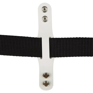 Beyaz Trafik Polisi Polimer Palaska Sabitleyici Çıtçıt Yeni Versiyon