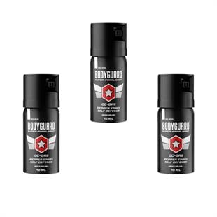 Bodyguard Biber Gazı 40ml 3 Adet Orijinal