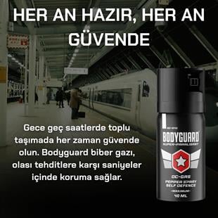 Bodyguard Biber Gazı 40ml Orijinal