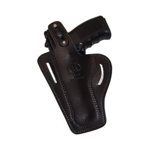 Browning 14 lü Deri Tabanca Kılıfı Siyah Baskılı Kapalı