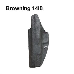 Browning 14 lü Kydex Tabanca Kılıfı Mat Görünümlü İç Taşıma