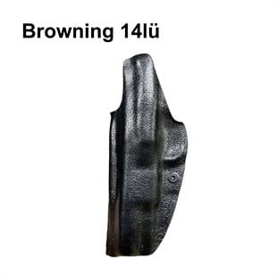 Browning 14lü Deri Görünümlü Kydex Tabanca Kılıfı İç Taşıma