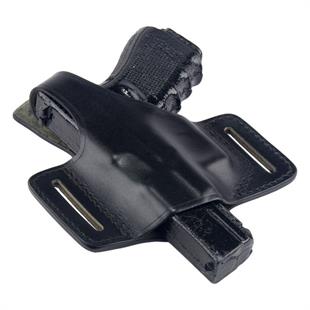 Canik 55 TP9 Deri Tabanca Kılıfı Yarım Kelebek Siyah Sol El