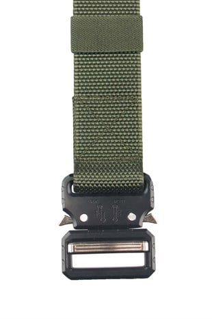 Çelik Tokalı Taktik Kemer Haki