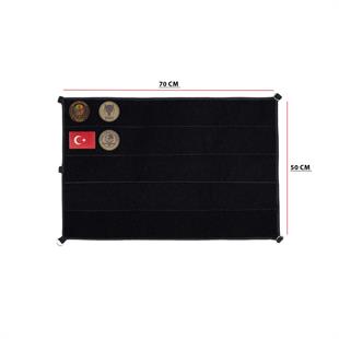 Cırtlı Patch Duvarı- Siyah