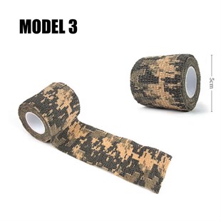 Çok Amaçlı Kendinden Yapışkanlı Elastik Kamuflaj Bant