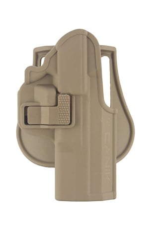 Unicorn Canik55 TP9 Tabanca Kılıfı Taktik Kilitli Çöl Rengi
