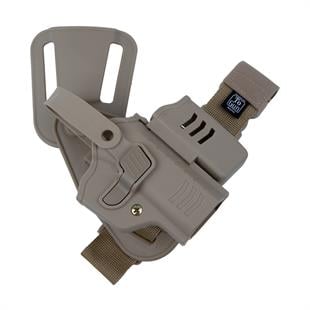 To Gun Holster 14lü Browning Alçak Taşıma Tabanca Kılıfı Seviye 2 Önü Şarjörlüklü Çöl Rengi