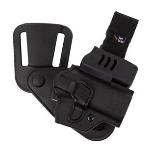 To Gun Holster Sarsılmaz Kılınç 2000 Light Alçak Taşıma Tabanca Kılıfı Önü Şarjörlüklü Siyah