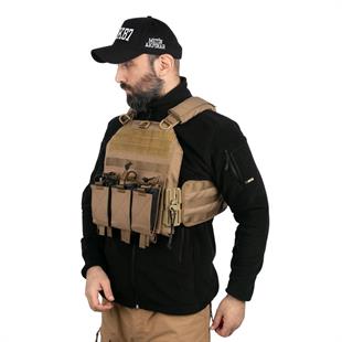 Cordura Hücum Yeleği Çöl Rengi