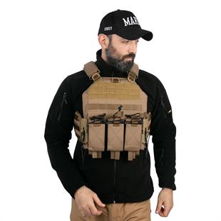 Cordura Hücum Yeleği Çöl Rengi