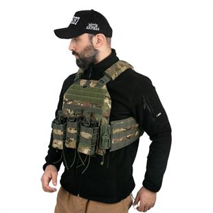 Cordura Hücum Yeleği Multicam Kamuflaj