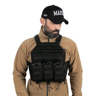 Cordura Hücum Yeleği Siyah