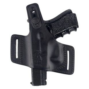 Cz 75 Deri Tabanca Kılıfı Yarım Kelebek Siyah