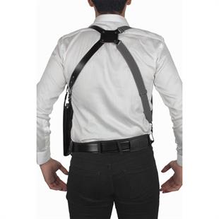 Dik Deri Koltuk Altı Tabanca Kılıfı-Universal