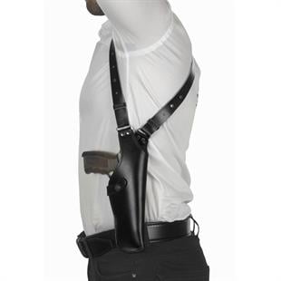 Dik Deri Koltuk Altı Tabanca Kılıfı-Universal