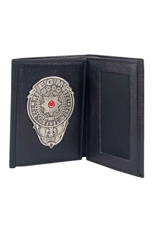 EGM Mini Gümüş Rozetli Cüzdan