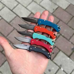 El Yapımı Mini Anahtarlık Çakı 10cm