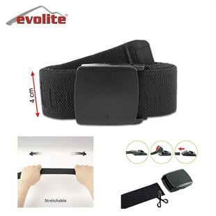 Evolite Outdoor Stretch Kemer 4cm Siyah