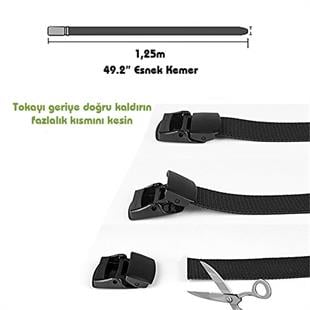 Evolite Stretch Outdoor Kemer 3cm