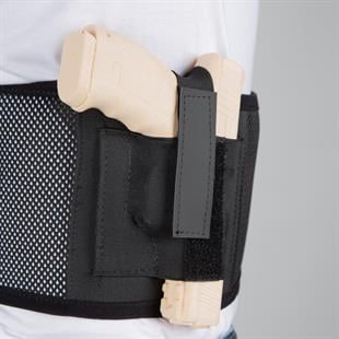 Fileli Korse Tabanca Kılıfı Siyah