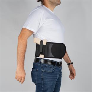 Fileli Korse Tabanca Kılıfı Siyah