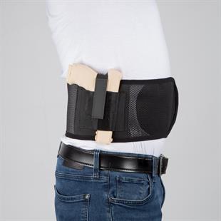 Fileli Korse Tabanca Kılıfı Siyah