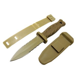 Gerber Avcı ve Kamp Bıçağı Kauçuk Kılıflı Coyote