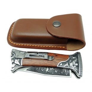 Geyikli Çakı Columbia Kahve 23cm