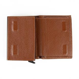 Hakiki Deri Otomatik Mekanizmalı Kartlık Taba