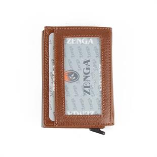 Hakiki Deri Otomatik Mekanizmalı Kartlık Taba