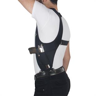 Neopren Koltuk Altı Tabanca Kılıfı Klipsli Model Siyah