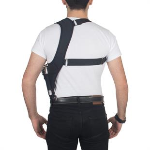 Neopren Koltuk Altı Tabanca Kılıfı Klipsli Model Siyah