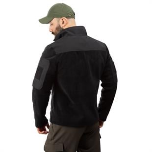 Hovergym Softshell Garnili Taktik Outdoor Polar-Siyah