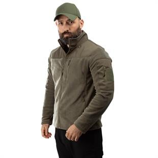 Hovergym Softshell Garnili Taktik Outdoor Polar-Haki