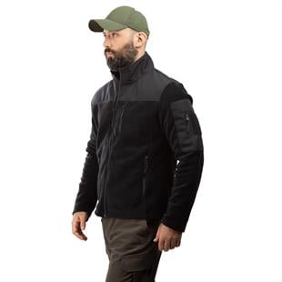 Hovergym Softshell Garnili Taktik Outdoor Polar-Siyah