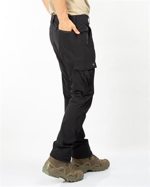 Hovergym Taktik Outdoor Hiking Yazlık Pantolon-Siyah