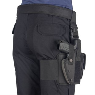 İmperteks Çift Şarjörlüklü Bacak Kılıfı Siyah