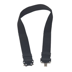 İnce Dragon Çelik Tokalı Palaska Siyah