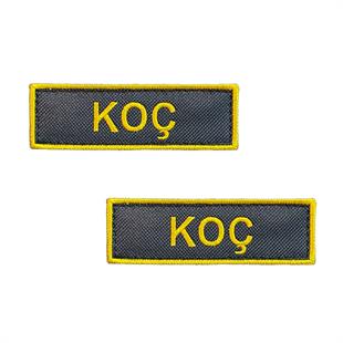 Jandarma Asayiş İsimlik Nakışlı 1 Çift