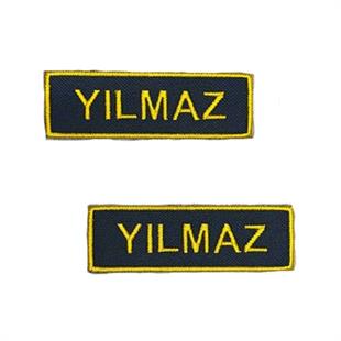 Jandarma Asayiş İsimlik Nakışlı 1 Çift