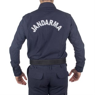 Jandarma Asayiş Lacivert Gömlek Uzun Kollu