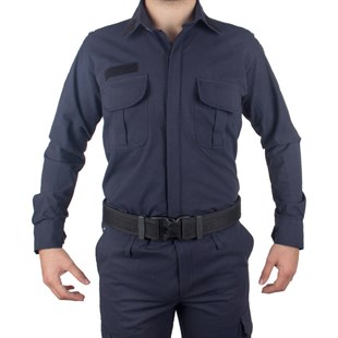 Jandarma Asayiş Lacivert Gömlek Uzun Kollu
