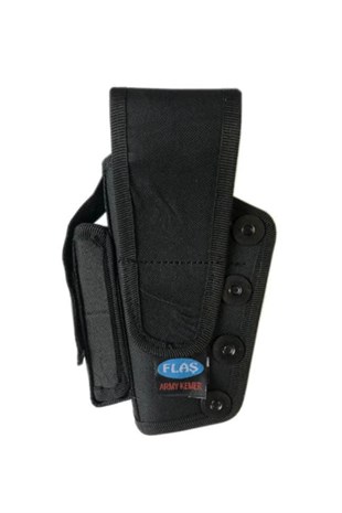 Jandarma Asayiş Tabanca Kılıfı Sallama Önü Şarjörlüklü