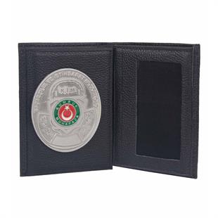 Kaçakçılık ve İstihbarat Müdürlüğü Gümrük Muhafaza Gümüş Rozetli Cüzdan